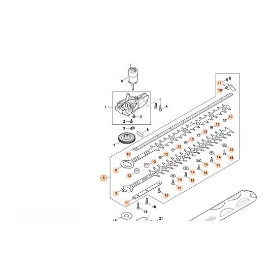 STIHL  Zestaw urządzenia tnącego 500 mm / 20